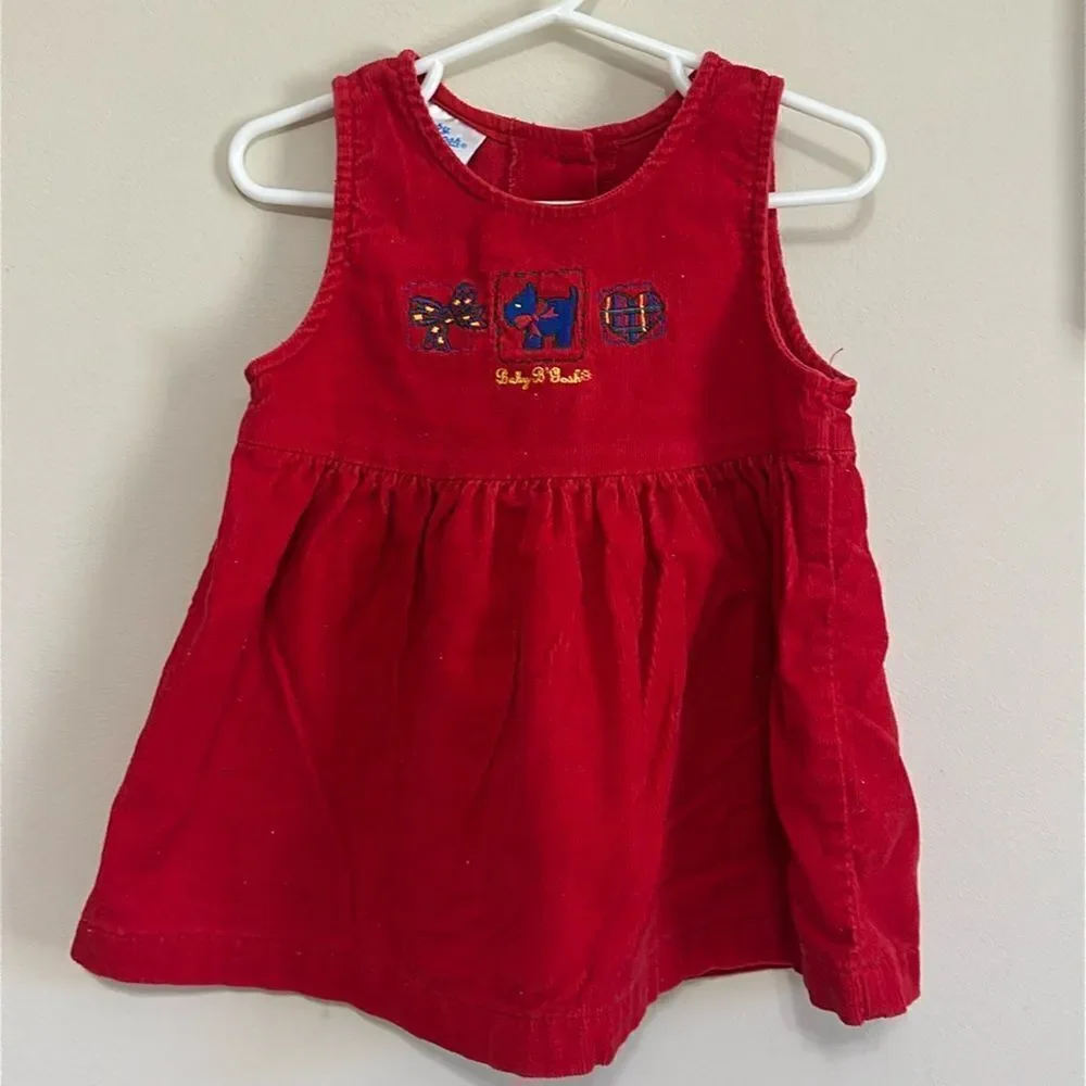 Vintage OshKosh B’gosh Corduroy Dress 24 months